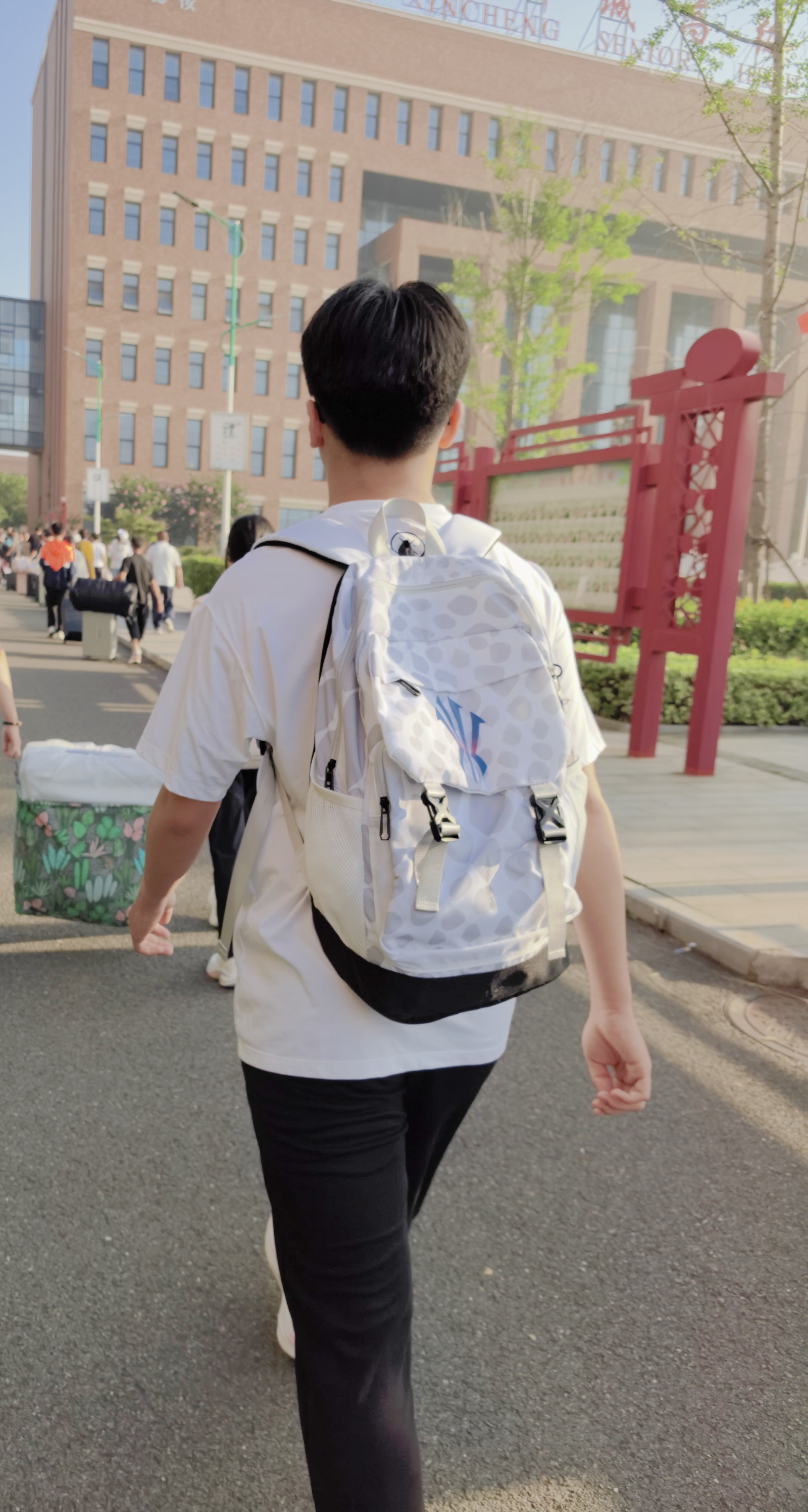 安踏凯里·欧文系列丨双肩包男女大容量初高中大学生书包时尚运动背包 实拍图