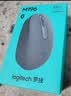 罗技（Logitech）M196 无线蓝牙鼠标 办公鼠标 笔记本商务办公家用 小巧便携 对称手型 石墨灰 实拍图