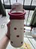 物生物（RELEA）保温杯女大容量高颜值316L不锈钢儿童水杯学生吸管杯子生日礼物 实拍图