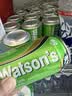 屈臣氏（Watsons）苏打水0糖0卡0脂原味含汽健身无糖饮料调酒气泡水330mL*24罐整箱 实拍图