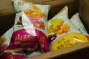 宏途山药薄片48g脆薯片膨化食品商超同款网红推荐爆款休闲小零食 48g*6包（【葱葱】+【香菜】+番茄+烤翅+青瓜+蜂蜜黄油 实拍图