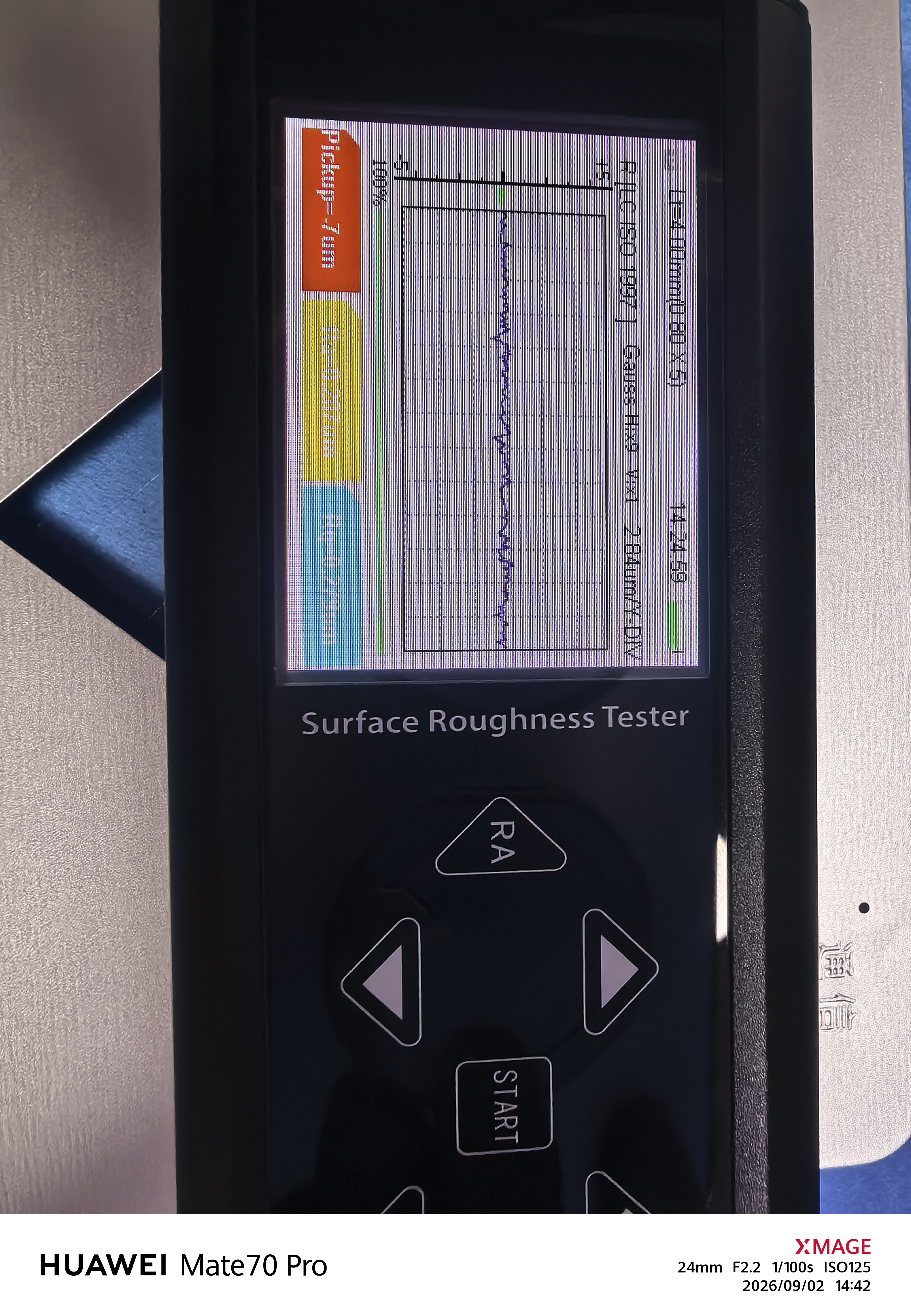 吉泰科仪（JITAI KEYI）TR200S粗糙度仪 【彩屏波形显示】 高精度表面粗糙度测量仪 实拍图
