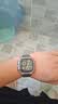 卡西欧（CASIO）小方块手表 ae1200电子表初高中学生复古小银块石英表新款 礼物 AE-1200WHD-1A 实拍图