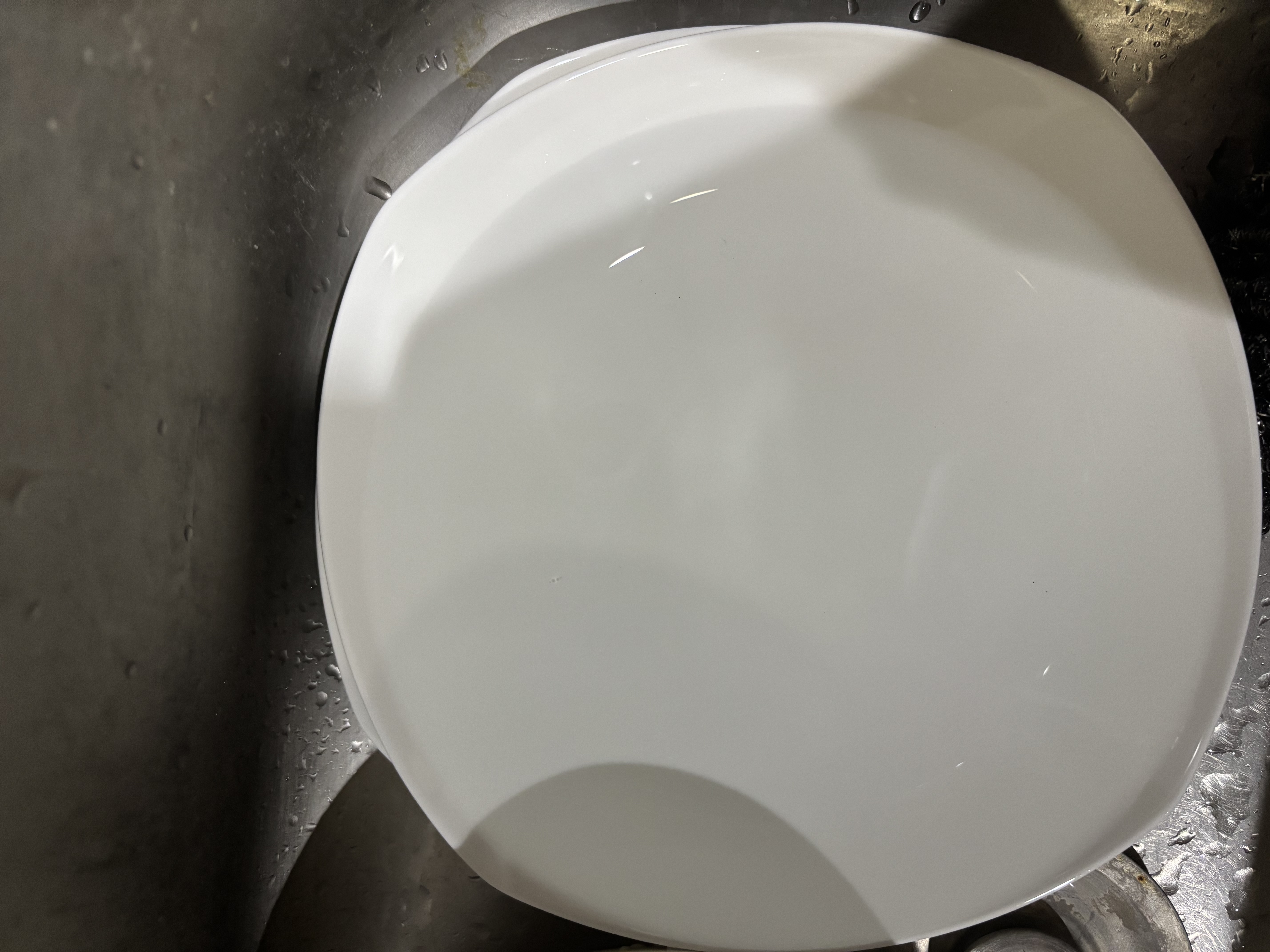 红牡丹 白色骨瓷盘子套装家用西餐盘釉下彩菜盘纯白碟子陶瓷牛排盘沙拉 纯白8英寸方汤2个装 实拍图