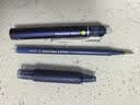 百乐（PILOT）中性笔笔芯可擦笔签字笔水笔替芯学生文具（适用LFBK-23EF） BLS-FR5 0.5mm蓝黑色12支装 实拍图