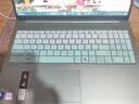 优颐 适合联想小新16/SE Pro16 2025/2026笔记本键盘膜16c IRH10电脑保护膜IPH11防尘垫套 渐变薄荷-硅胶材质 实拍图