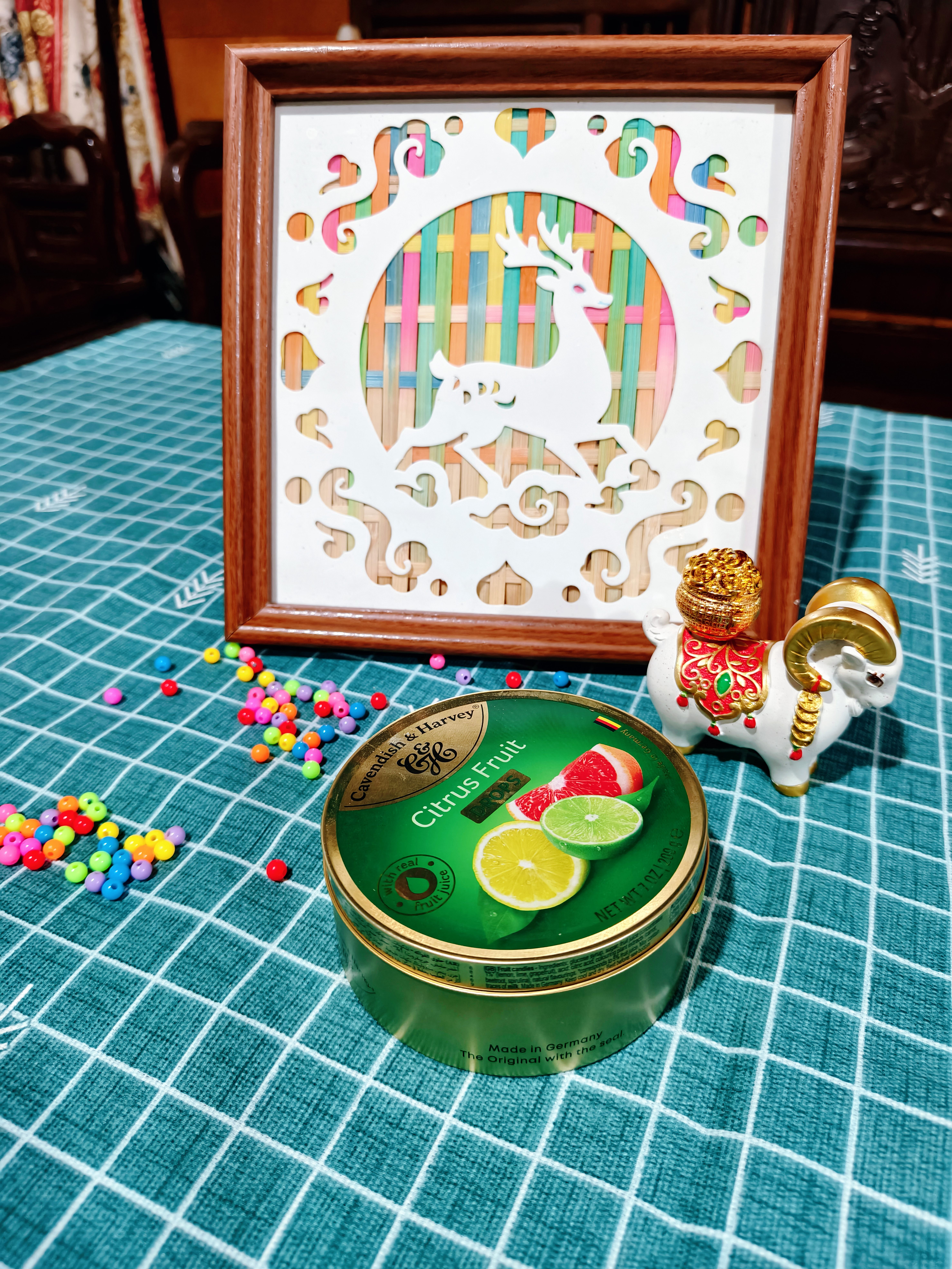 嘉云（Cavendish&Harvey）柠檬柑橘西柚味硬糖200g 德国进口硬糖中秋混合糖果礼品礼物 实拍图