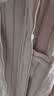 MUJI 女式无侧缝双层纱织长袖睡衣 家居服套装纯棉女款26年秋冬新品 粉红色条纹 M （上装160/84A 下装160/66A） 实拍图