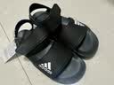 阿迪达斯（adidas）童鞋夏季男童露脚趾凉鞋儿童女童小大童简约休闲运动沙滩鞋GW0344 实拍图