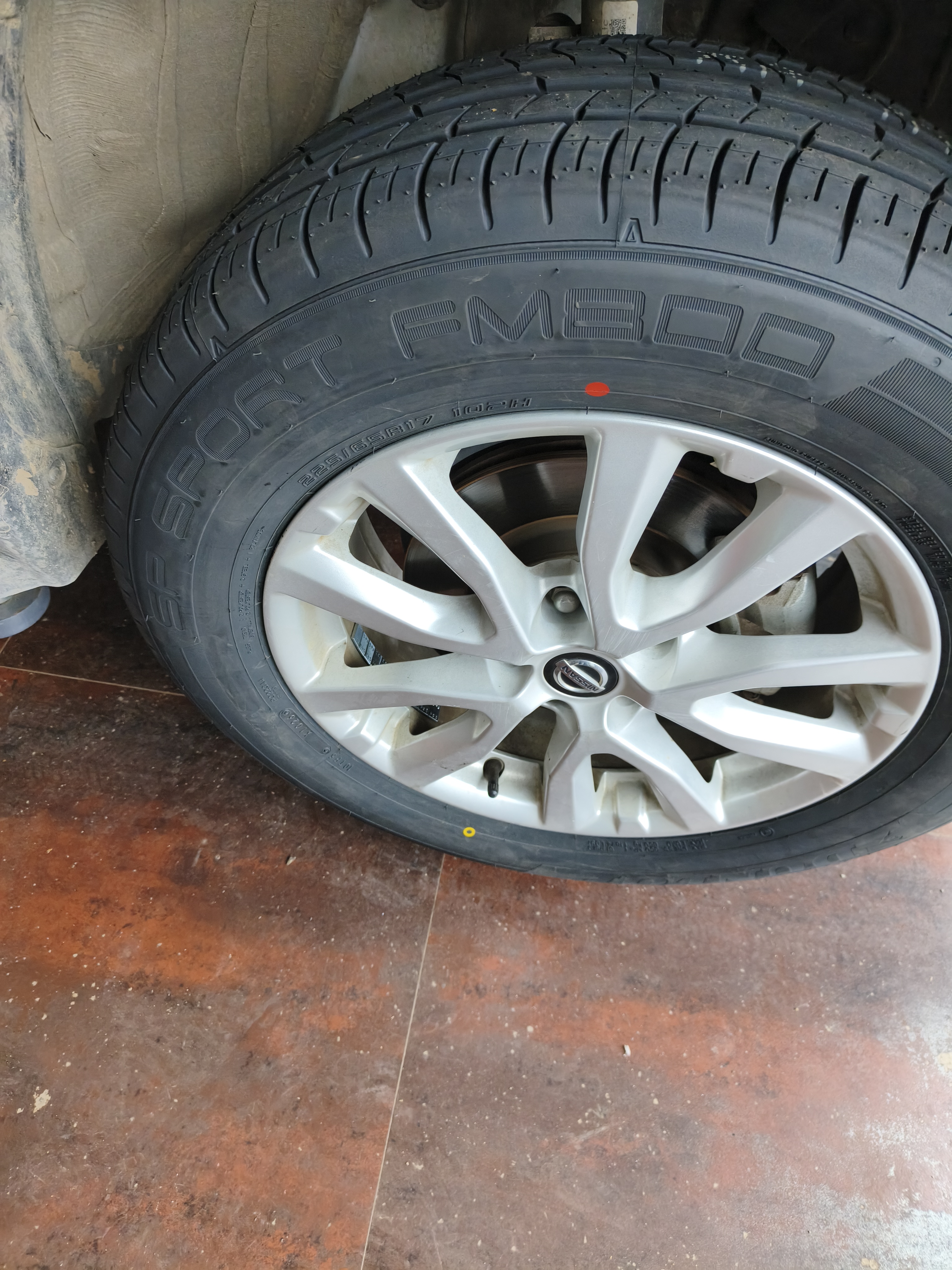 邓禄普（DUNLOP）汽车轮胎225/65R17 102H SP SPORT FM800适配哈弗H6奇骏昂科威 实拍图