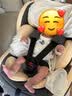 Heekin舒悦新生婴幼儿童安全座椅汽车用0-6-12岁宝宝车载可坐躺通风加热 舒悦-基础款-云深灰【新国标+isize认证】 实拍图