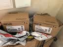 九牧（JOMOO）角阀黄铜加厚陶瓷阀芯八字阀三角阀冷热水角阀马桶角阀水阀 【2只】1冷1热角阀 实拍图