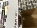 小米REDMI 红米Note17 新品5G手机上市 黑色 8GB+128GB 官方标配 实拍图