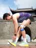 BSR空气护膝夏季薄款运动专业防护跑步女士专用髌骨带男士护膝盖轻薄 灰蓝色【二效合一护膝】单只装 M（上腿围38-46cm下腿围34-39cm） 实拍图