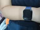 Apple/苹果/苹果 Watch S11 智能手表GPS款42毫米银色铝金属表壳雾紫色运动型表带S/M MEUT4CH/B 实拍图