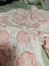 贝瑞加（Babyprints）婴儿连体衣2件装男女宝宝纯棉哈衣新生儿护肚内衣婴儿满月服 粉59 实拍图
