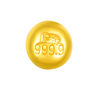 京工美作黄金足金999.9金豆攒金收藏520攒钱爱心送生日公司礼物金豆1g 实拍图