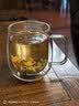 GLASSLOCK茶杯双层玻璃杯家用儿童水杯咖啡杯耐高温泡茶杯室高硼硅450ml 实拍图