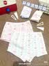 尼多熊儿童内裤女童内裤10A抗菌中大童A类平角纯棉婴儿不夹pp透气四角裤 实拍图