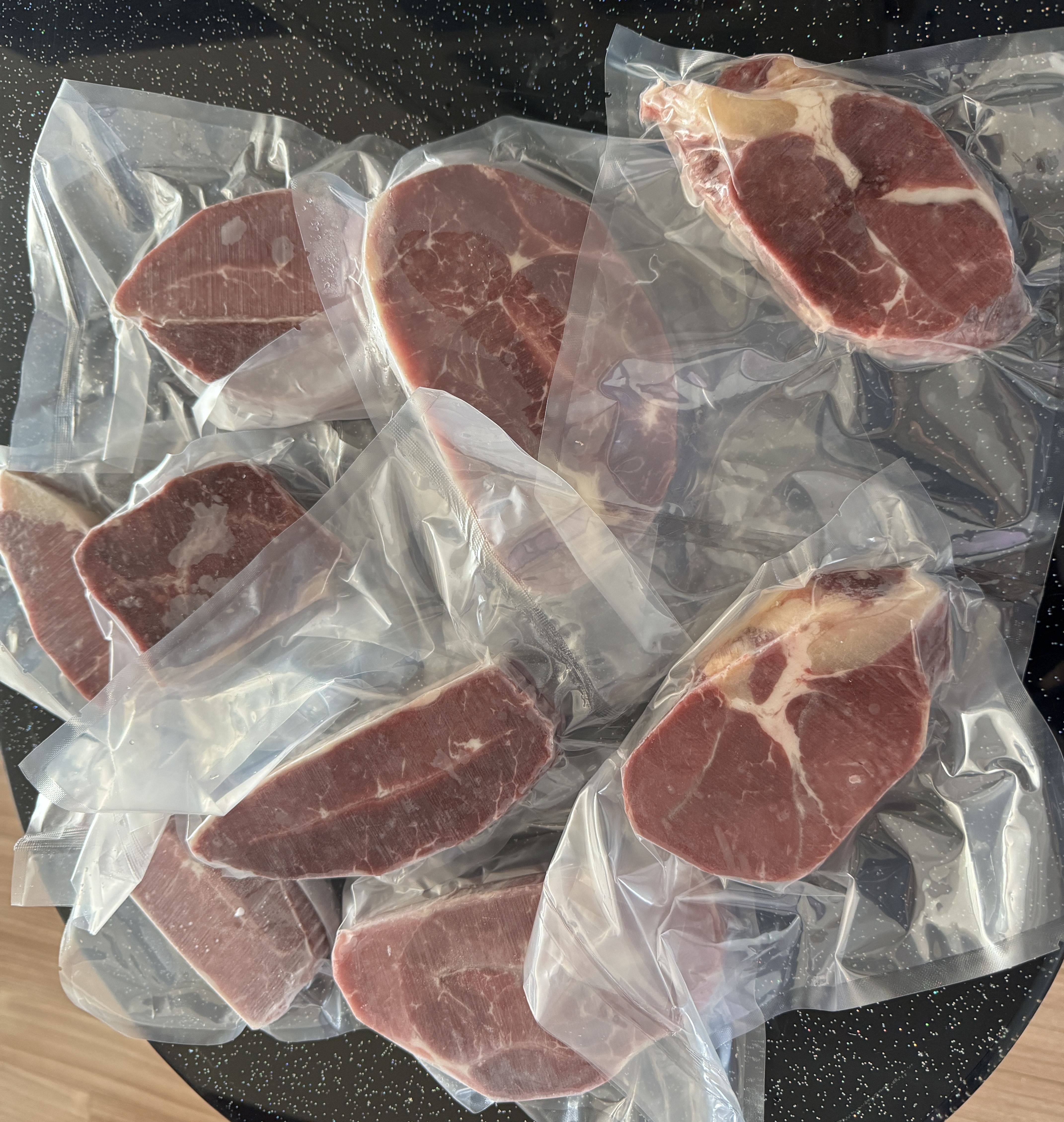 春禾秋牧 阿根廷原切草饲板腱牛排1.3kg/7-13片 牛肉生鲜冷冻 低脂健身 实拍图
