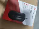 双飞燕（A4TECH）WM-100 大手 对称 有线鼠标 办公鼠标外设电脑鼠标 鼠标usb接口 台式电脑有线鼠标 黑色 有线 实拍图