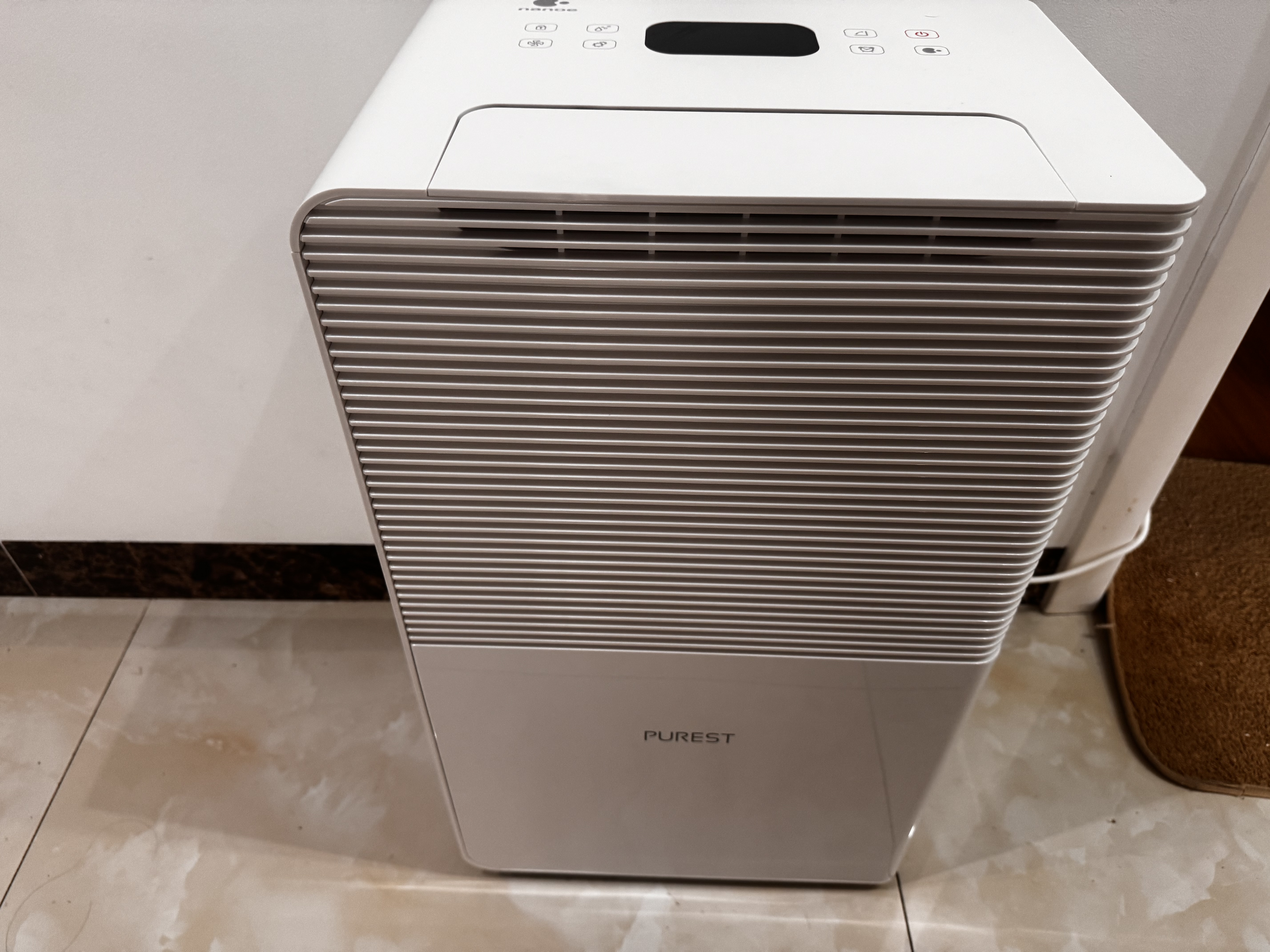浦力适（PUREST）除湿机N50 53升/天120㎡ nanoe除菌净化 家用大户型卧室客厅地下室吸除湿器干衣抽湿机APP智控防潮 实拍图