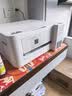 爱普生（EPSON）【6代新品】L4356墨仓式彩色无线AI学习打印机一体机家用/办公  L4266升级版(自动双面 液晶屏 白) 实拍图