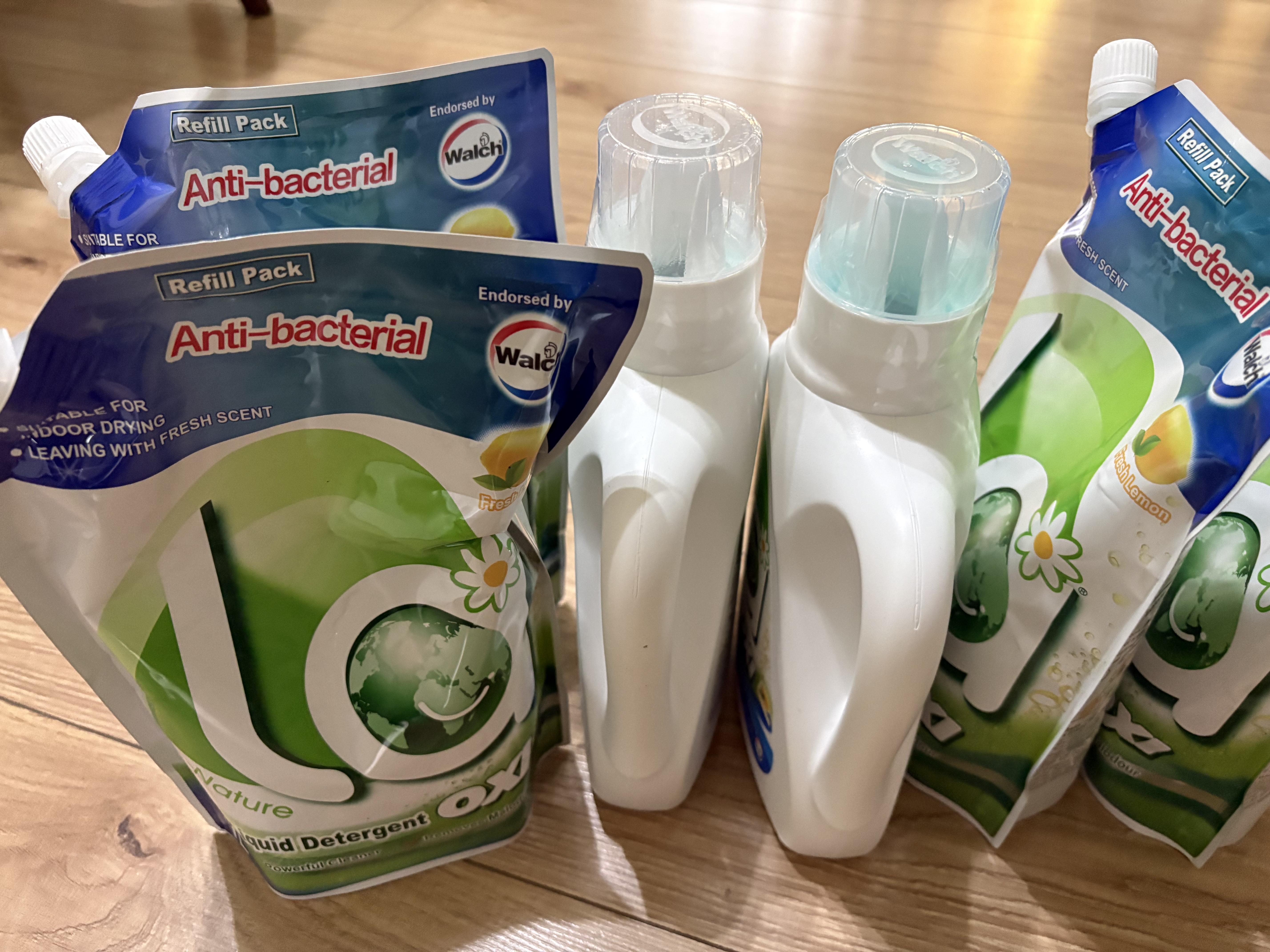 威露士La有氧洗衣液柠檬香6斤组合装（瓶1L+补充装1L*2）【品质严选】 实拍图
