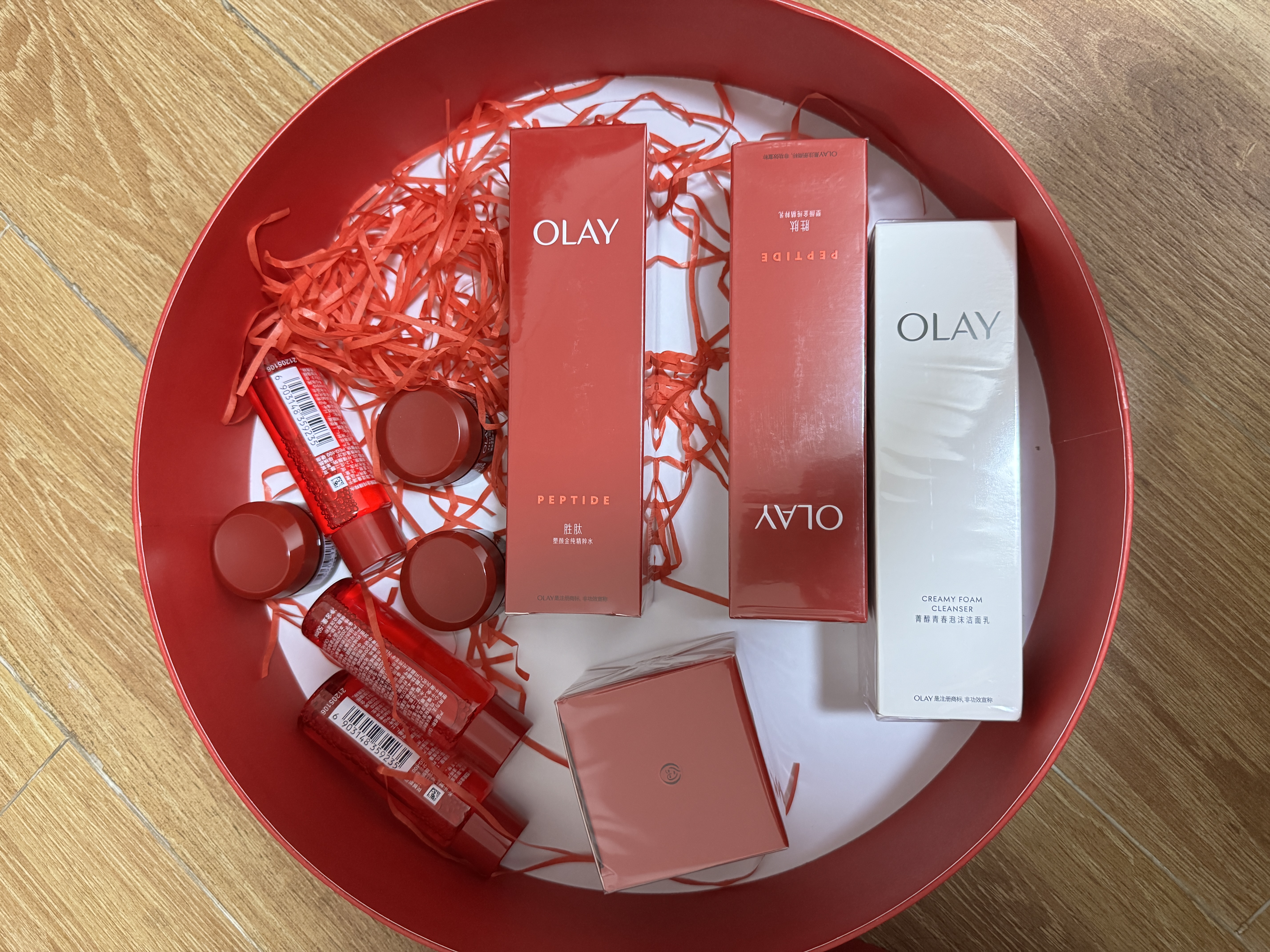 玉兰油（OLAY）大红瓶水乳液面霜保湿抗皱紧致护肤品套装礼盒中秋节礼物送女友 实拍图
