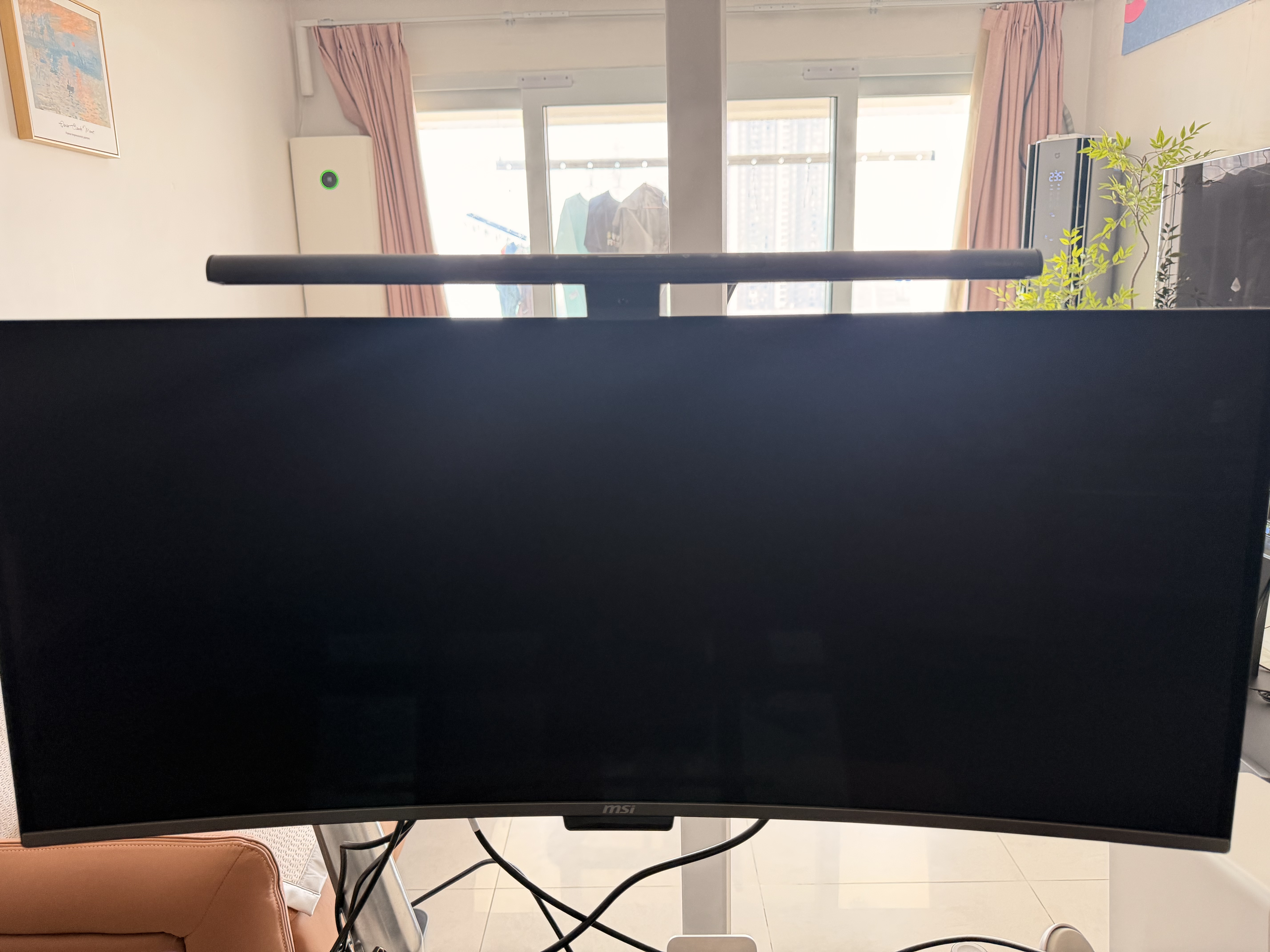 微星（MSI）流光X36 MPG 341CQR QD-OLED X36 34英寸准4K360Hz 游戏电竞显示器AI CMOS DP2.1 HDR500显示屏 实拍图