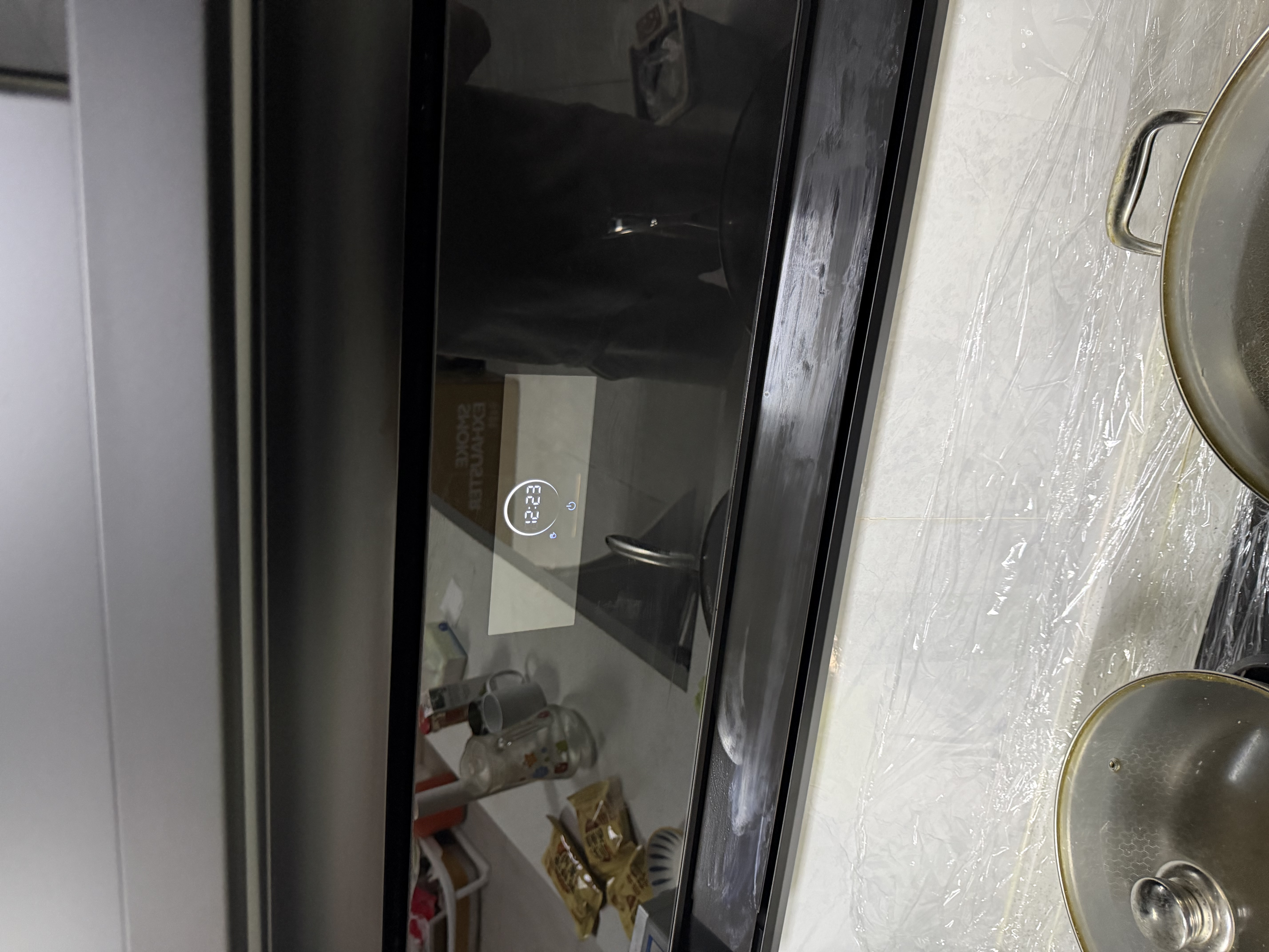 优盟（UM）顶侧双吸油烟机32风量变频大吸力1300Pa静压家用超薄抽油烟机自动清洗 以旧换新 CXW-260-M8 实拍图