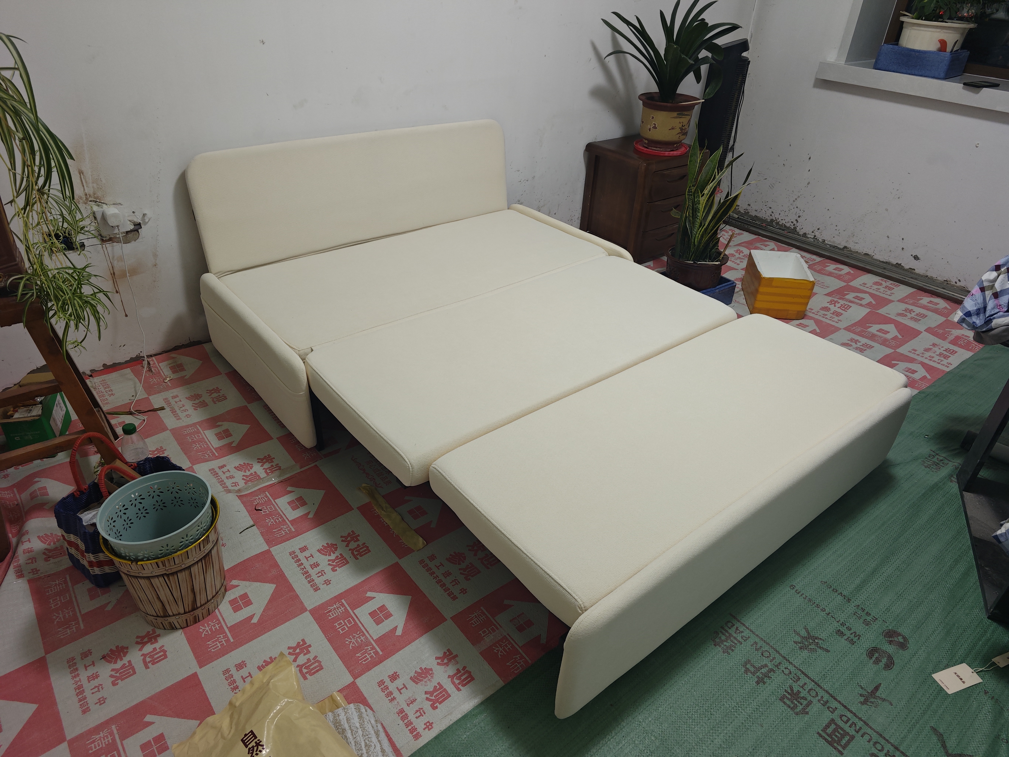 芝华仕（CHEERS）折叠沙发床一体两用2026新款小户型客厅出租屋芝华士6327白1.51m 实拍图