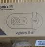罗技（Logitech）Brio 95 全高清网络摄像头 视频会议直播摄像头 视频通话 电脑笔记本摄像头 带麦克风 商用版 黑色 实拍图