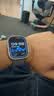 Apple/苹果手表 Watch Ultra 3 智能手表GPS+蜂窝款49毫米原色钛金属表壳铁锚蓝色海洋表带 MEWJ4CH/B 实拍图