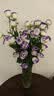 墨斗鱼生日礼物玻璃花瓶透明水养培鲜花玫瑰百合客厅插花摆件冰纹直筒 实拍图