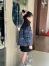 波司登26年冬季男女儿童加厚时尚运动立领短款羽绒服外套T260246110 实拍图
