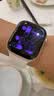 Apple/苹果/苹果 Watch S11 智能手表GPS+蜂窝款46毫米玫瑰金色铝金属表壳淡桃粉色运动型表带S/M MFDG4CH/B 实拍图