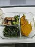 小熊（Bear）高硼硅玻璃保鲜饭盒可微波炉加热专用餐盒格洗碗机可用 JC012-P04 实拍图