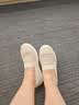 Pansy盼喜女鞋一脚蹬单鞋透气网面鞋防滑软底舒适鞋子4355 燕麦灰 38 实拍图