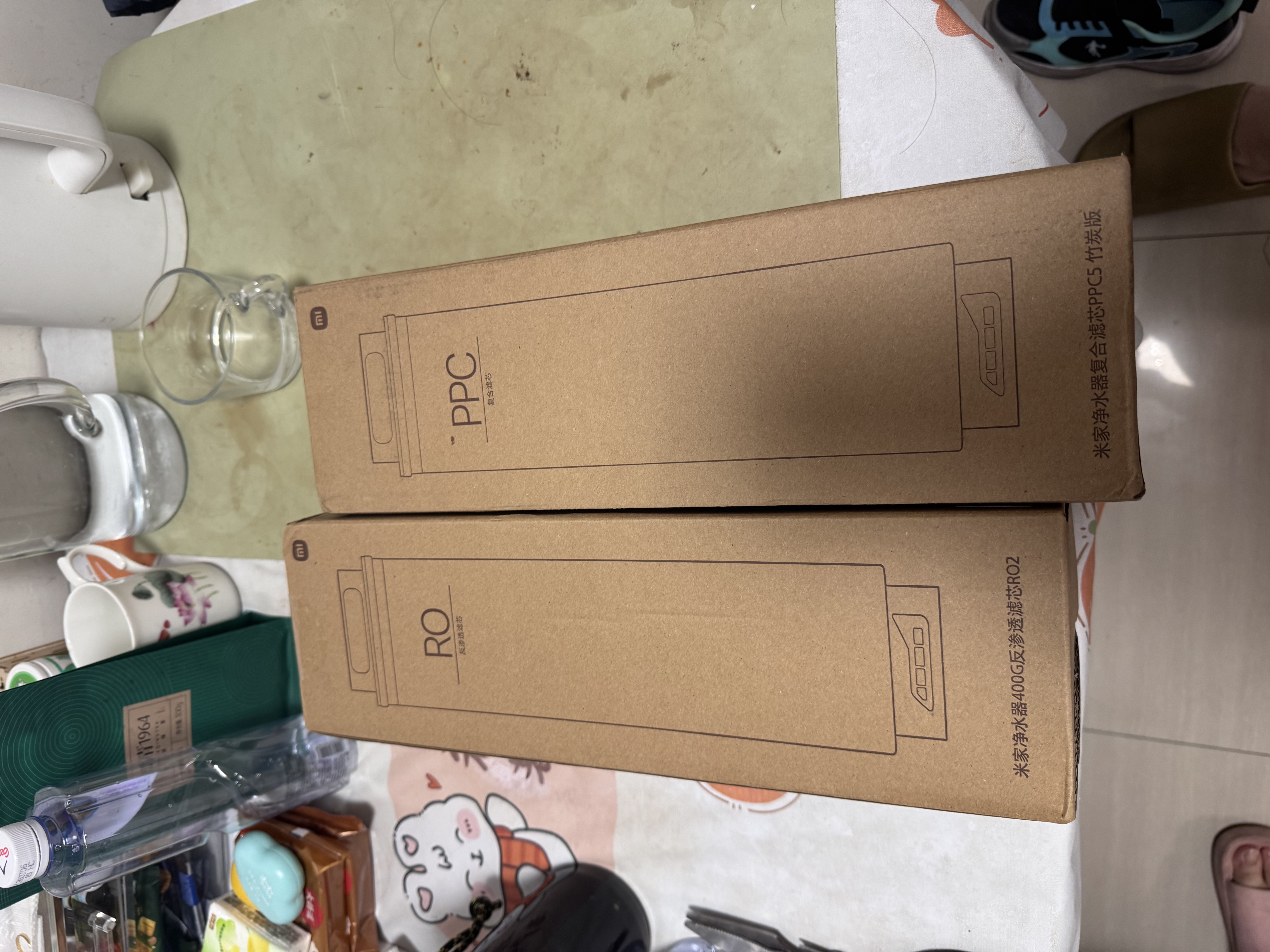 米家 净水器400G反渗透滤芯RO2 适用米家双核净水器1200G Pro 型号YM3012-400G 实拍图
