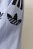 adidas复古风针织休闲运动立领夹克早秋外套卫衣女阿迪达斯三叶草   淡蓝色/黑色（推荐选大一码）   XL 实拍图