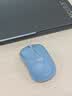罗技（Logitech）M221 轻音鼠标 无线鼠标 办公鼠标 对称鼠标 带无线微型接收器 雾霭蓝 实拍图