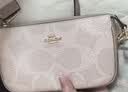 蔻驰（COACH）【品牌直供】女士NOLITA19小号手提麻将包粉白色CW426礼物次日达 实拍图
