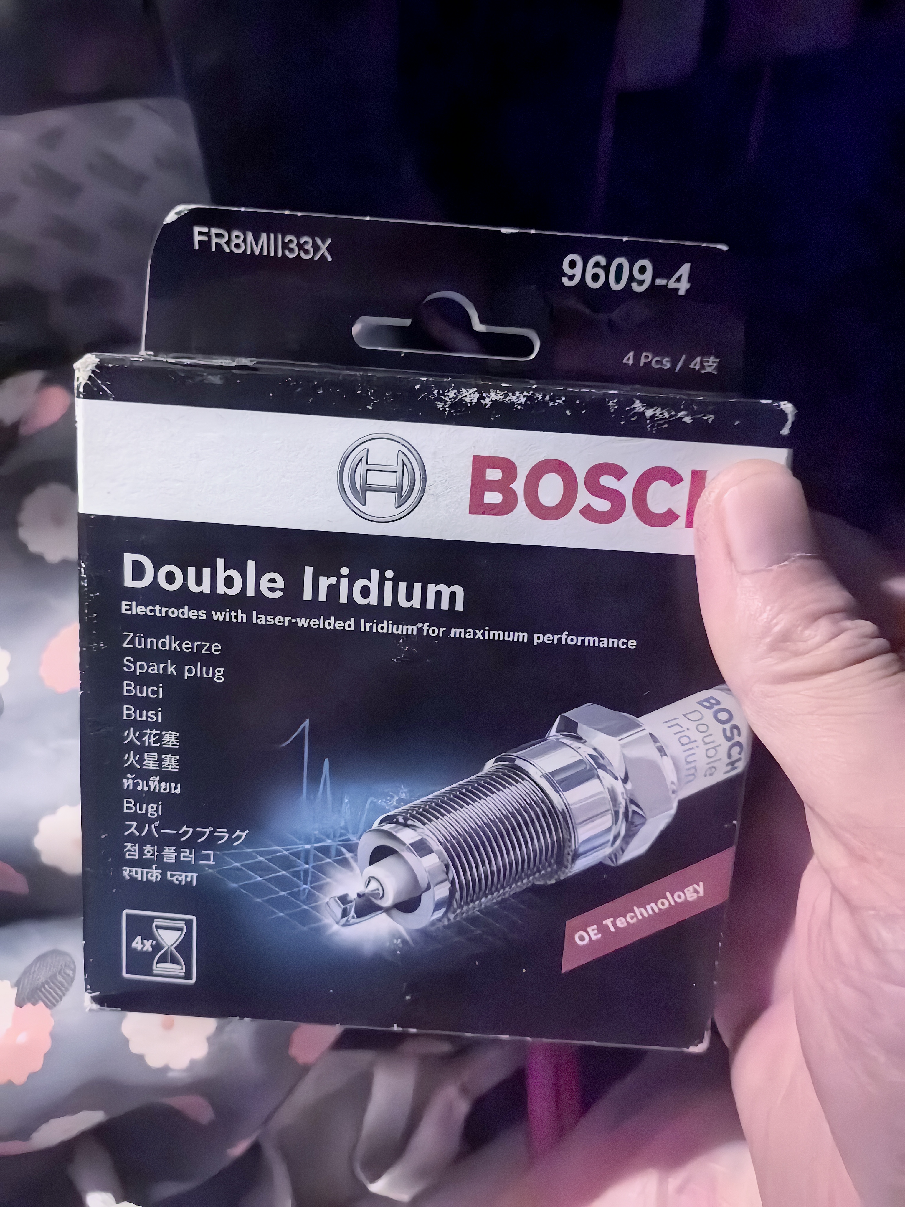 博世（BOSCH）博世原装 汽车火花塞/适用于 双铱金火花塞（套装四支价） 雪铁龙C4L 世嘉 爱丽舍 C2 C5全系自吸车型 实拍图