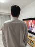 猫人衬衫男长袖纯色商务职业正装男士棉质春秋白衬衫工装外套衬衣男 实拍图