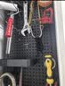 洞洞板墙上置物架入户展示架收纳金属冲孔五金工具货架侧面挂板 黑色长200cm*宽120cm-送金属挂钩*30 实拍图