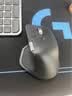 罗技（Logitech）大师系列 MX Master 4 高性能无线蓝牙鼠标  办公鼠标 静音鼠标  升级款 石墨黑 带无线接收器 实拍图