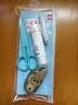 得力（deli）【开学文具】儿童手工4件文具套装学生剪刀美工刀裁纸小刀小剪子胶棒胶水点点胶DIY学习 TD814混色 实拍图