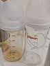 贝亲（Pigeon）自然离乳 PPSU重力球吸管双把手奶瓶 330mL 12月+ AA253 实拍图