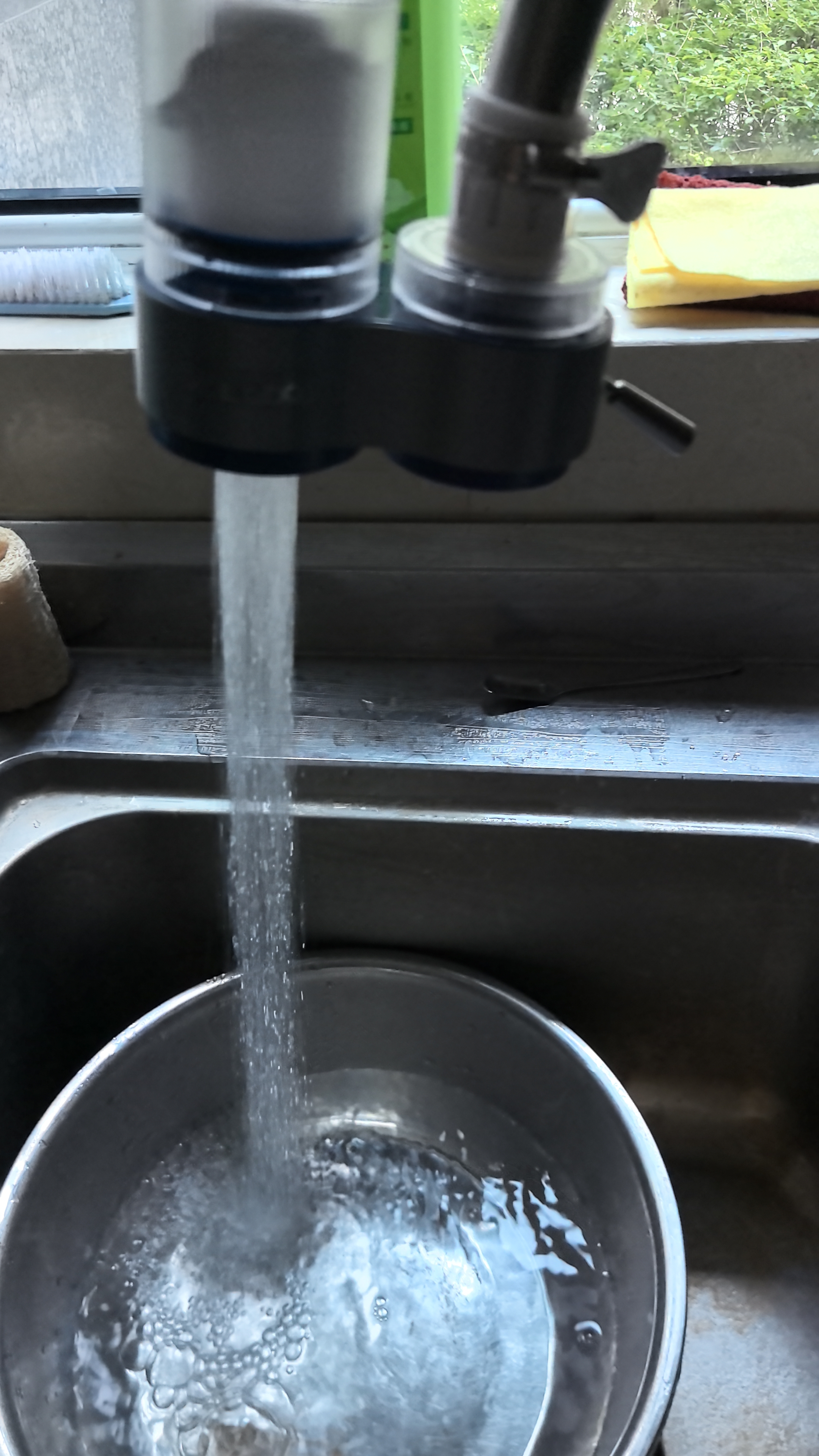 德克西德国净水器水龙头自来水过滤器家用直饮前置过滤器厨房专用净水机 一机2芯【德国净水专家】 实拍图